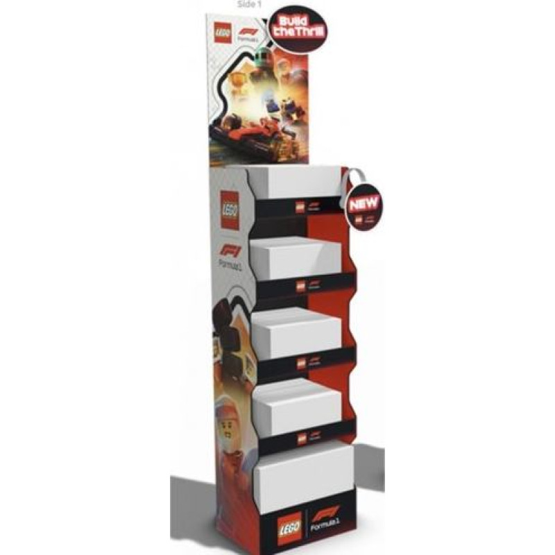 Lego Bricks DISPLAY F1 MIX Slim