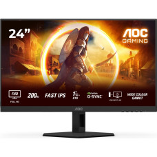 AOC G4 24G4HRE computer monitor 60.5 cm (23.8") 1920 x 1080 pixels Full HD LED Black, Red