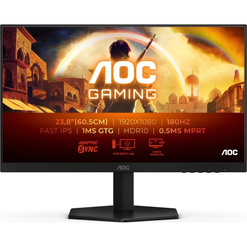 AOC G4 24G42E computer monitor 61 cm (24") 1920 x 1080 pixels Full HD LCD Black