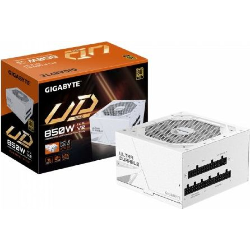 Gigabyte Modular power supply 850W GP-UD850GM PG5 V2 ICE 80+ Gold