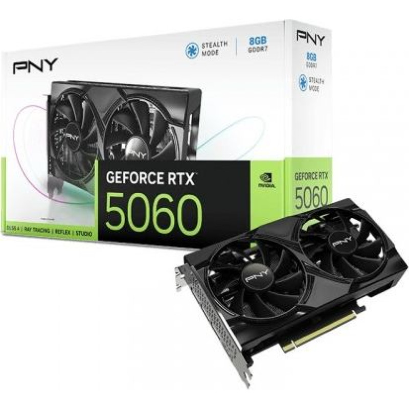 PNY Graphics card GeForce RTX 5060 8GB 2F