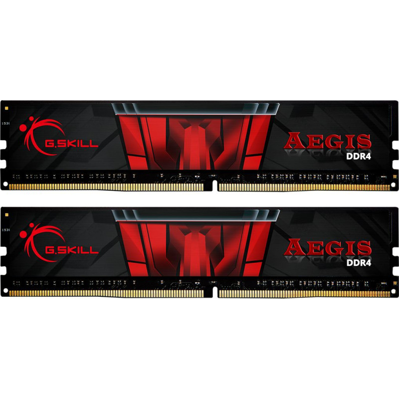 G.skill Pamięć G.Skill Aegis, DDR4, 16 GB, 2400MHz, CL17 (F4-2400C17D-16GIS)