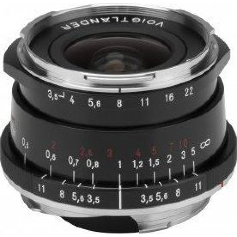 Voigtlander Obiektyw Voigtlander Obiektyw Voigtlander Color Skopar II Vintage Line 21 mm f/3,5 do Leica M - czarny