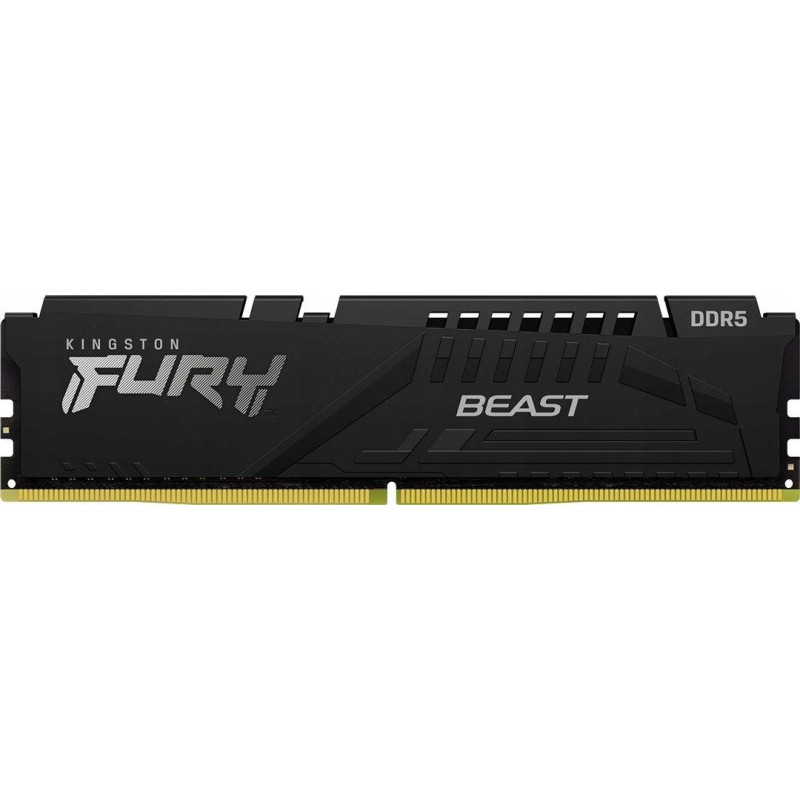 Kingston Fury Pamięć Kingston Fury Beast, DDR5, 16 GB, 6400MHz, CL32 (KF564C32BBE-16)