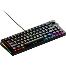 Glorious Klawiatura Glorious GMMK 3 Pro 65 % Custom Gaming-Tastatur - Pre-Built, ANSI (US), Fox Switches, czarny