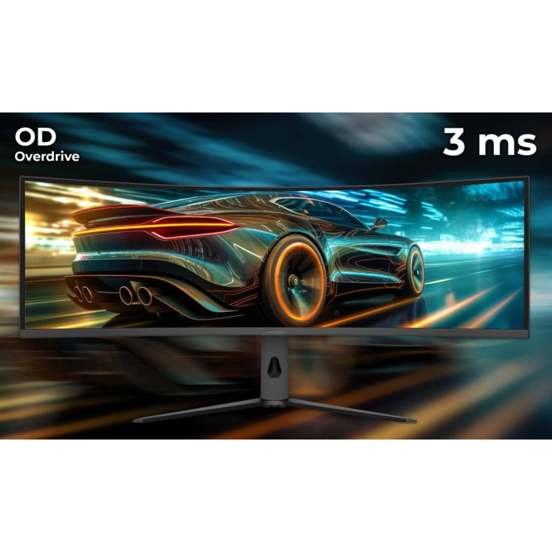 Lc-Power Monitor LC-Power 124,46cm (49'') LC-M49QCK Curved VA+DP+2xHDMI