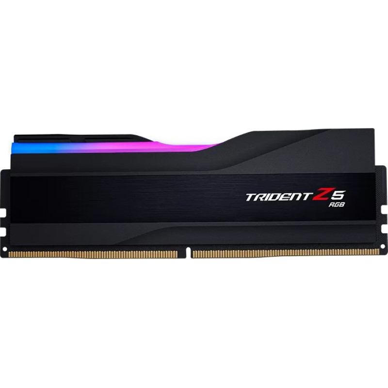 G.skill Pamięć G.Skill Trident Z5 RGB, DDR5, 32 GB, 6000MHz, CL40 (F5-5200J4040A32GX1-TZ5RK)