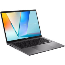Asus Laptop Asus ASUS Vivobook S14 M3407GA-SF012W Ryzen AI 7 445 14.0''WUXGA 60Hz 300nits AG 16GB DDR5 SSD512 Radeon Graphics WLAN+BT Cam FHD 70WHrs Win11 Matte Gray