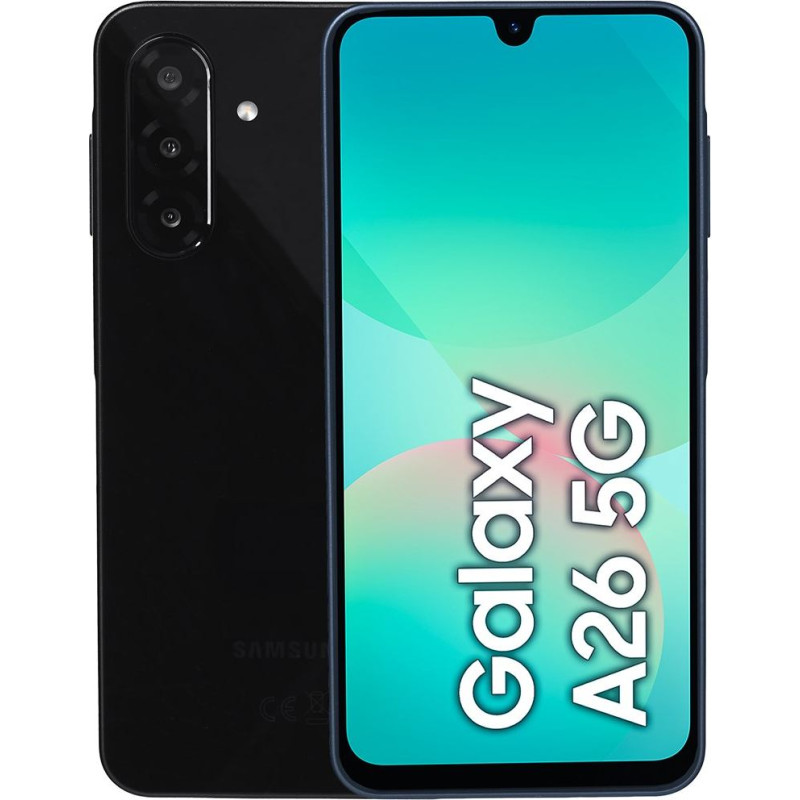 Samsung Galaxy A26 17 cm (6.7") Hybrid Dual SIM Android 15 5G USB Type-C 8 GB 256 GB 5000 mAh Black