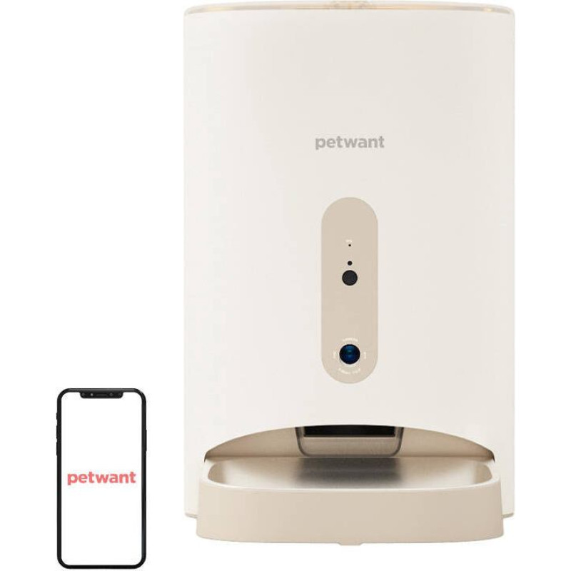 Petwant F11-C automatic food dispenser with camera
