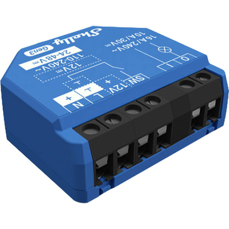 Shelly 1 Gen3 Controller, WiFi/Bluetooth