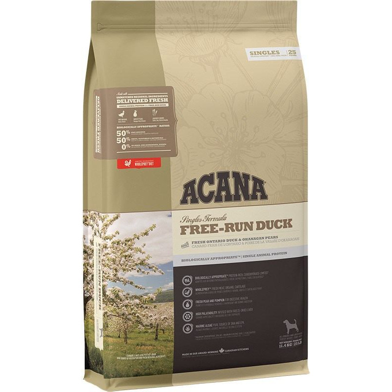 Acana SINGLES Free-Run Duck - 11,4kg