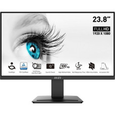 MSI Pro MP2412 computer monitor 60.5 cm (23.8") 1920 x 1080 pixels Full HD LCD Black