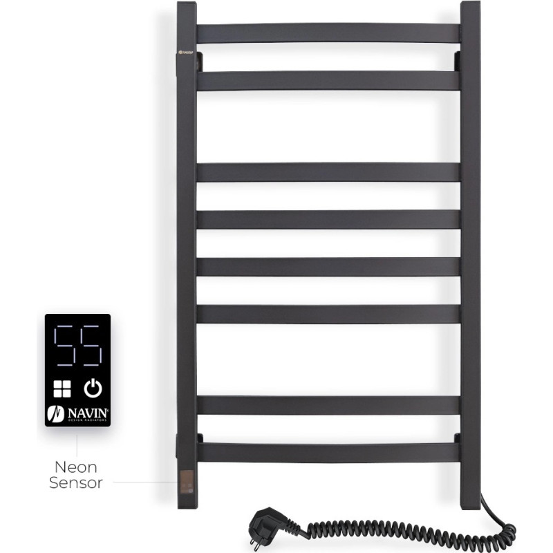 Navin El.rank&scaron;luosčių džiovintuvas Navin Avalon 480*800 Sensor de&scaron;inė juodas 12-203053-4880