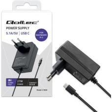 Qoltec Super FAST PD charger for Raspberry PI 5 USB