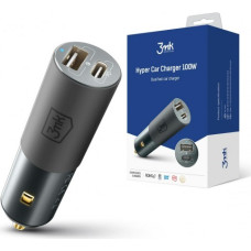 3MK Car charger 100W PD 1xUSB-C+USB-A