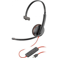 Poly Blackwire 3210 Mono USB-C/A Headset 8X214A