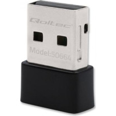 Qoltec Mini wireless USB Wi Fi adapter, 650Mbps