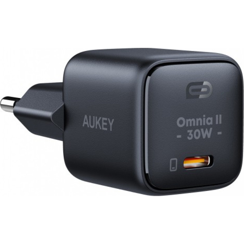 Aukey PA-B1L Black Omni a II Mini Wall Charger