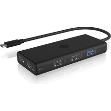 Icybox ICY BOX IB-DK4011-CPD 9in1,HDMI,DP,CR,TYPE-C