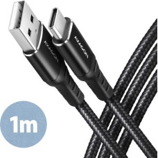 Axagon BUCM-AM10AB cabl e USB-C to USB-A 1m USB