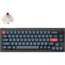 Keychron V2 MAX, Gateron Jupiter Brown Switch, Black, US