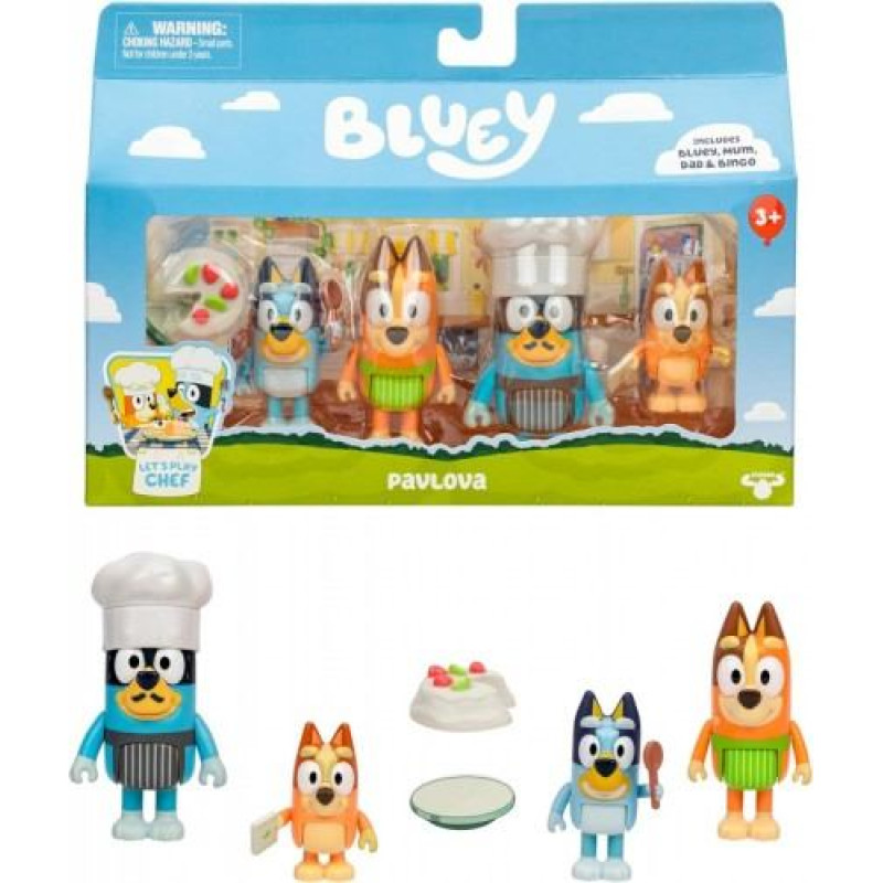 Tm Toys Figures set Bluey Pavlova