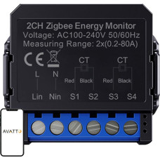 Avatto ZigBee smart bi-directional energy meter ZWPM16-2