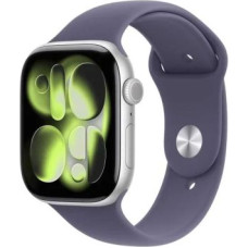 Apple Watch Series 11 (2025) GPS 46mm Silver Alu Case, Purple Fog Sport Band M/L EU MEVA4 - ONLY BOX DAMAGE