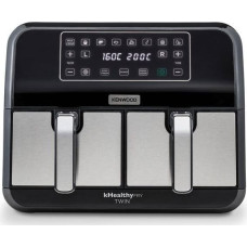 Kenwood HFM20.000MB fryer Double 8 L Stand-alone 1700 W Hot air fryer Black