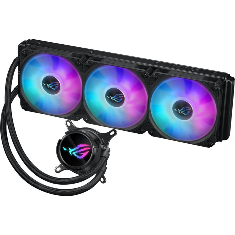 Asus ROG Strix LC III 360 ARGB Processor Liquid cooling kit 12 cm Black