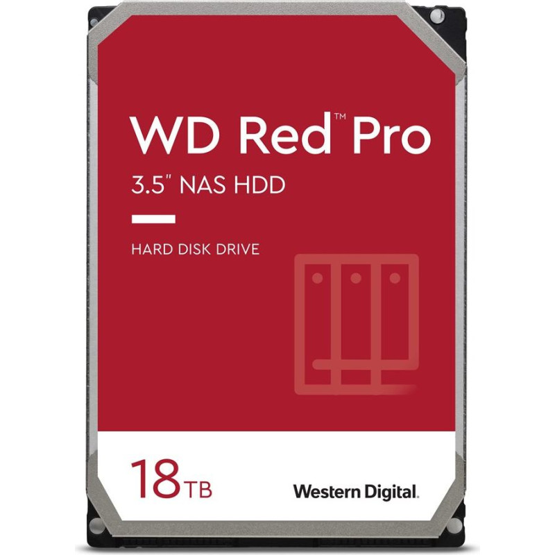 WD Western Digital Ultrastar Red Pro 3.5" 18000 GB Serial ATA