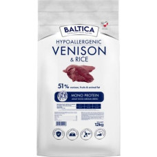 Baltica Nutraceutic Hypoallergenic Medium breeds Venison with rice - dry dog food - 12kg