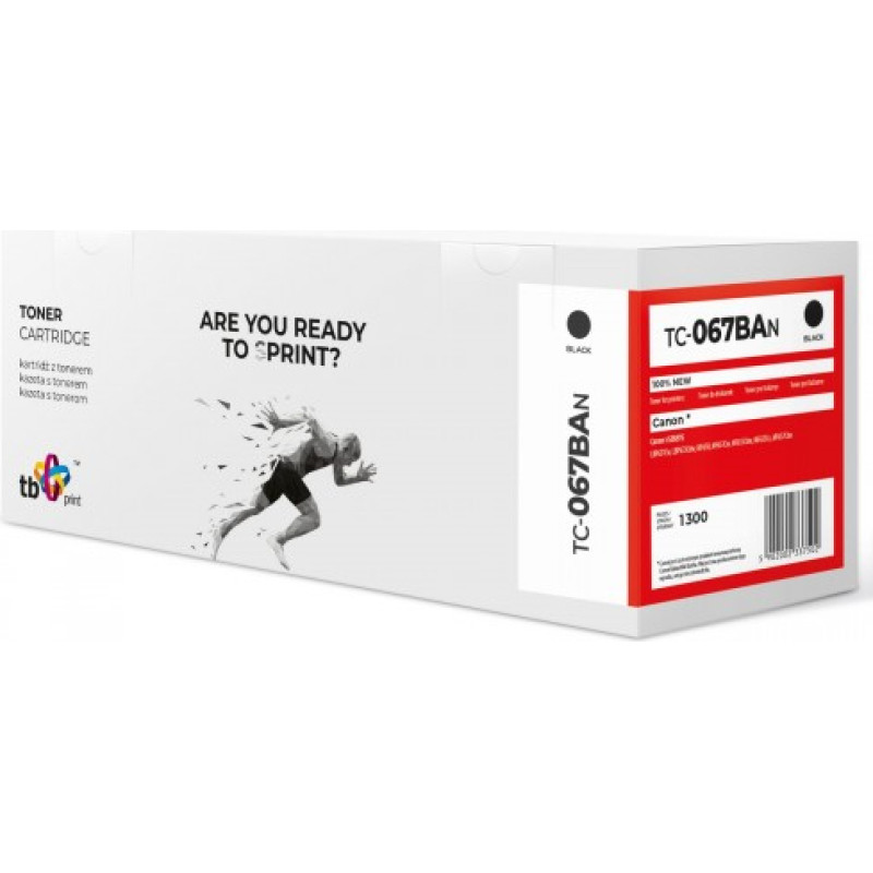 Tb Print Toner for Canon MF650 TC-067BAN BK 100% new CRG067