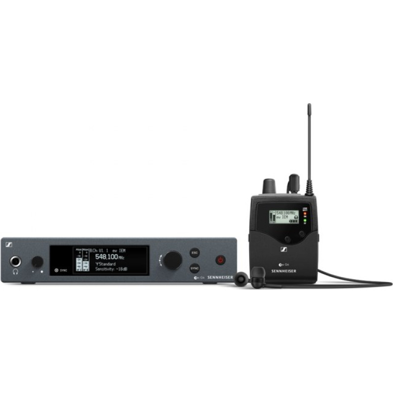 Sennheiser EW IEM G4-A1 - Audio feedback set (stage listening) 470-516 MHz