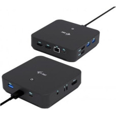 I-Tec USB-C DP Dual HDMI Docking Station with Power Delivery 100 W
