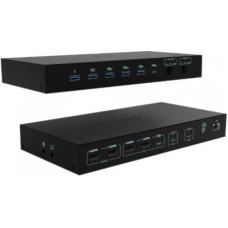 I-Tec Stacja dokująca USB-C KVM Dock PRO Three Hosts Dual Video 2x Power Delivery max 92W