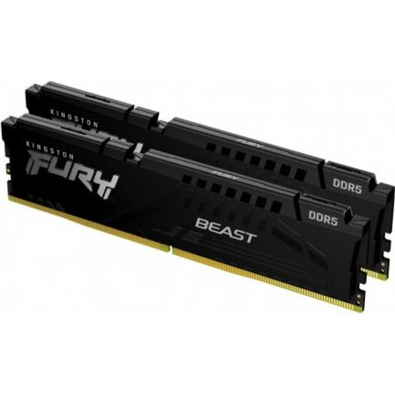Kingston Memory DDR5 Fury Beast Black 32GB(2*16GB)/6000 CL36