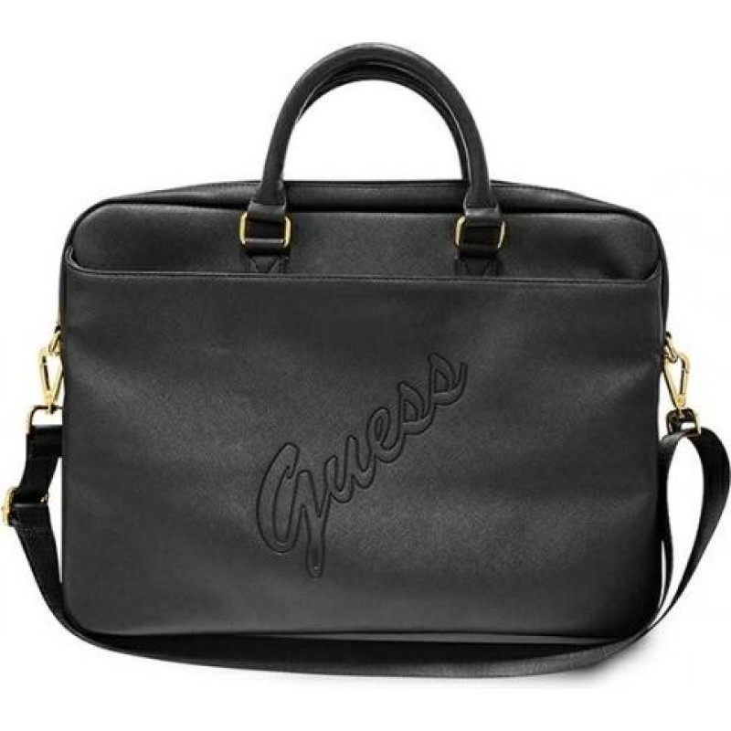 Guess Notebook bag 16 inches Saffino GUCB15PUSASBK black