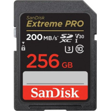 Sandisk Extreme Pro SDXC 256GB 200/140 MB/s V30 UHS-I