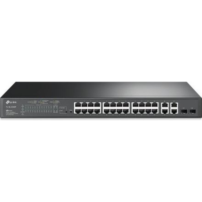 Tp-Link SL2428P Switch Smart 24PoE+ 2GE 2SFP
