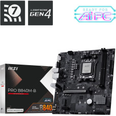 MSI PRO B840M-B motherboard AMD B840 Socket AM5 micro ATX