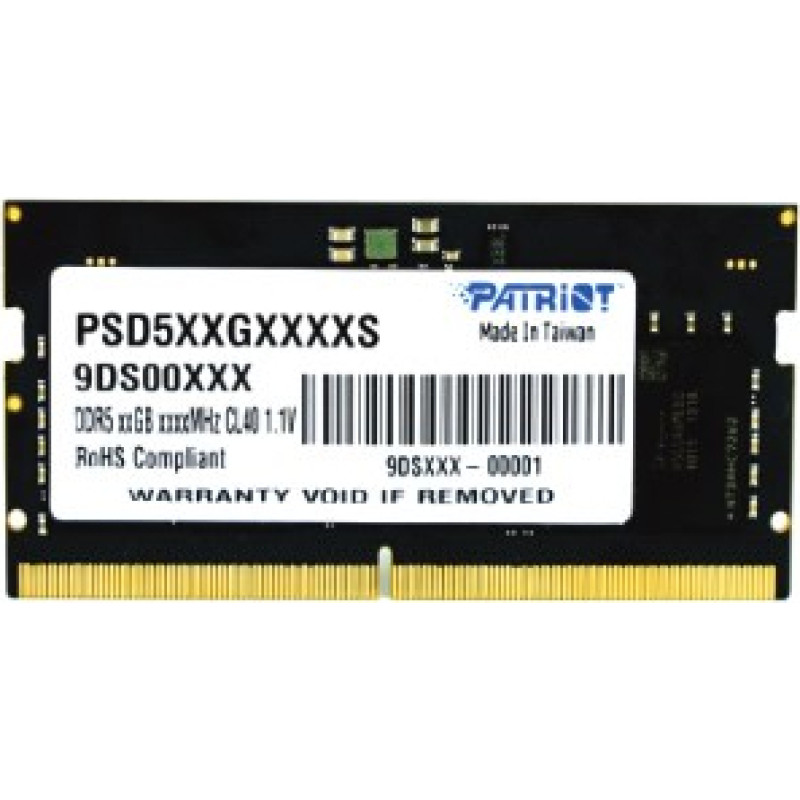 Patriot Memory Signature PSD532G48002S memory module 32 GB 1 x 32 GB DDR5 4800 MHz
