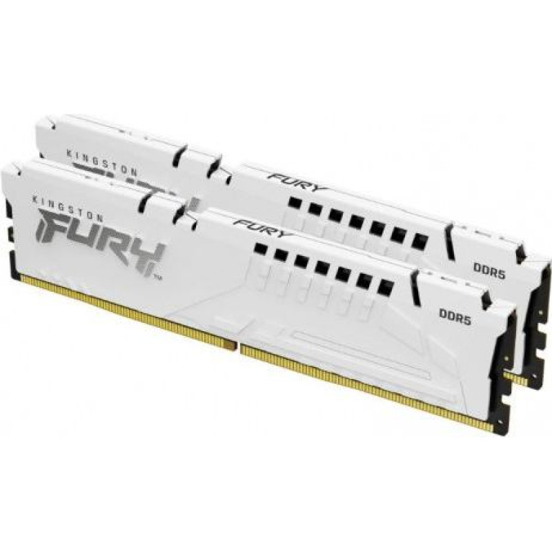 Kingston Memory DDR5 Fury Beast 32GB(2*16GB)/6000 CL30 EXPO white