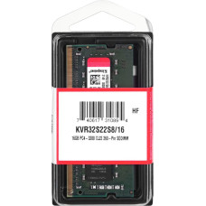 Kingston Technology KVR32S22S8/16 memory module 16 GB 1 x 16 GB DDR4 3200 MHz