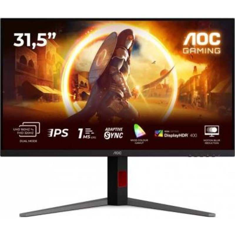 AOC Monitor 31.5 inches U32G4U Fast IPS 4K 160Hz HDMIx2 DP