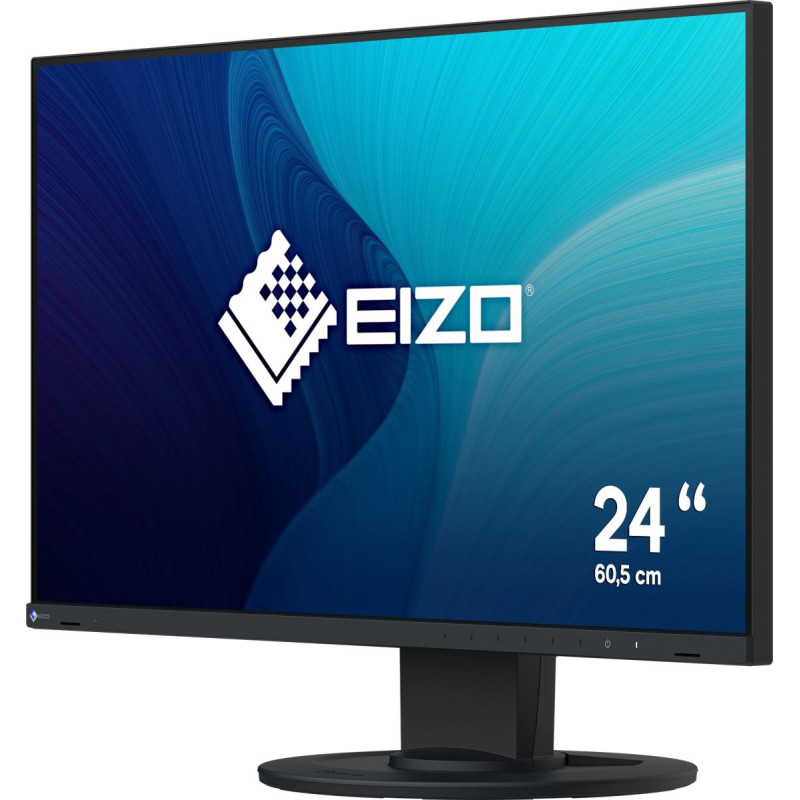 Eizo FlexScan EV2400R-BK monitor komputerowy 60,5 cm (23.8'') 1920 x 1080 px Full HD LCD Czarny