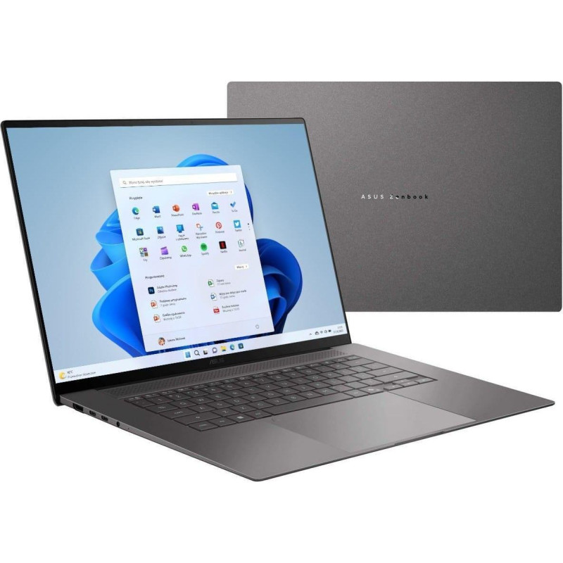Asus Laptop Asus ASUS ZenBook S16 OLED UM5606GA-SR065W - Ryzen AI 7 445 | 16'' 3K Dotyk | 120Hz | 32GB | 1TB | W11H | Szary