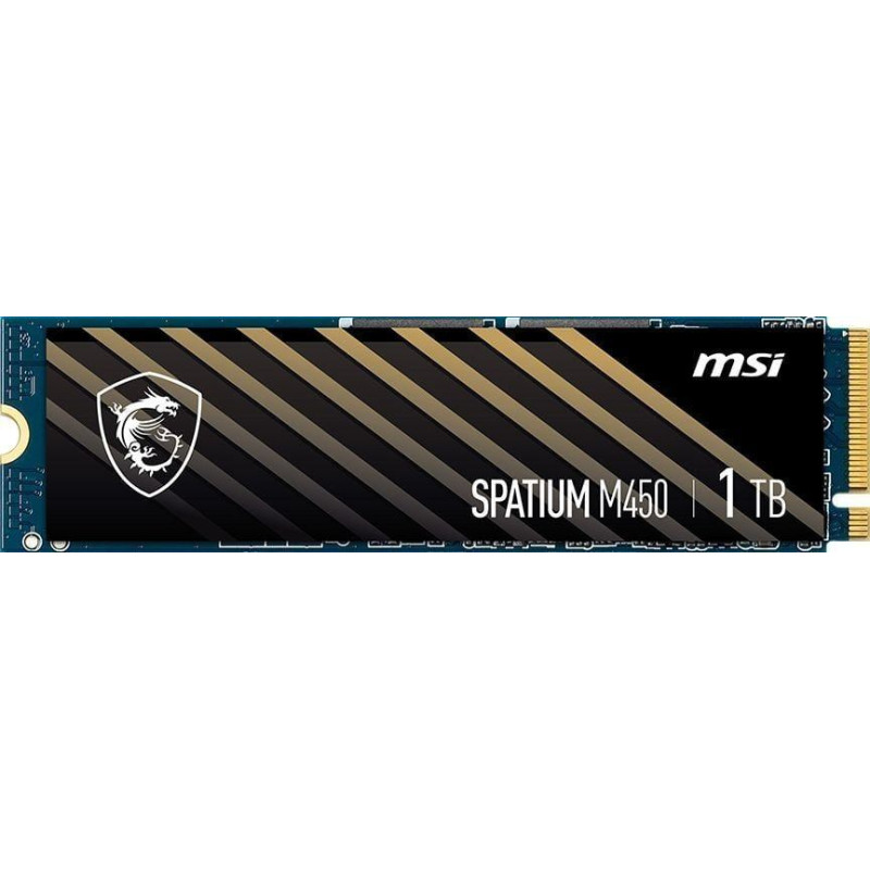 MSI SPATIUM M450 PCIe 4.0 NVMe M.2 1000GB PCI Express 4.0 3D NAND