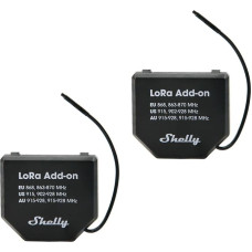 Shelly Set of 2 EU868 Relays for gen.3/4 Shelly LoRa Add-on